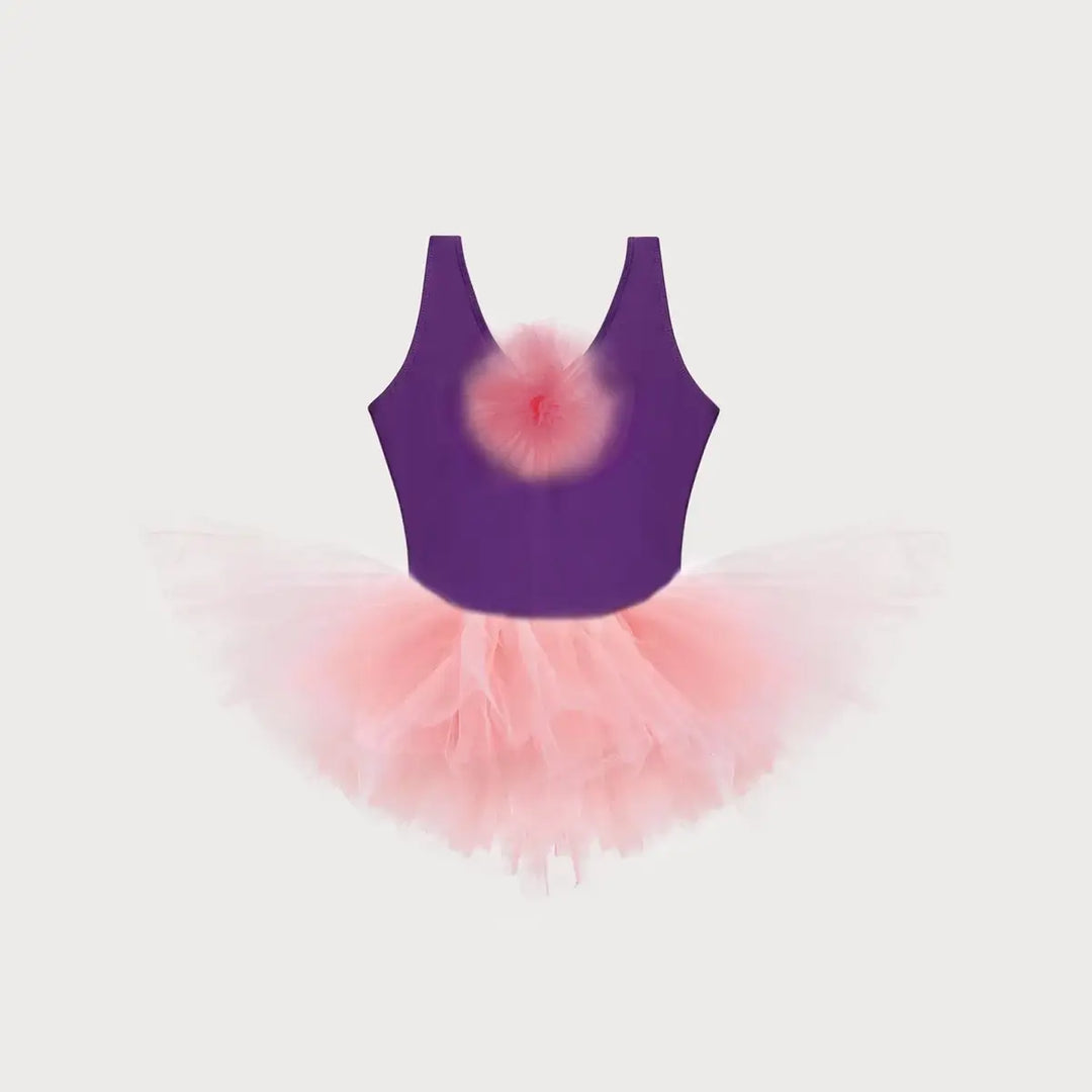 Tutulamb Macaroon Royal Purple Ballet Set