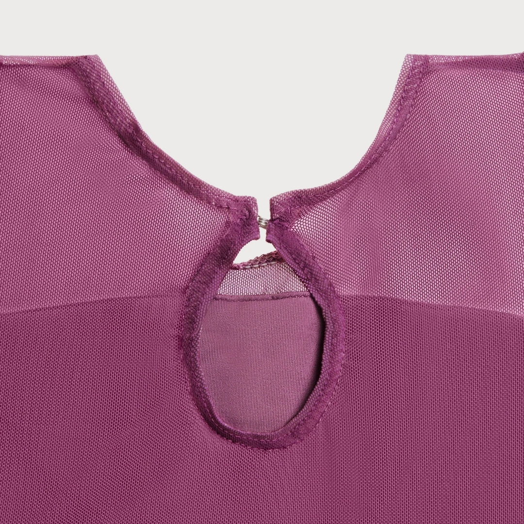 Tutulamb Prima Plum Purple Long Sleeve Girls Leotard