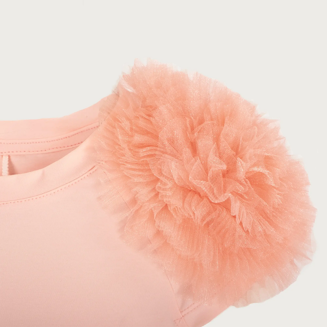 Devant Ruffle Sleeve T-Shirt