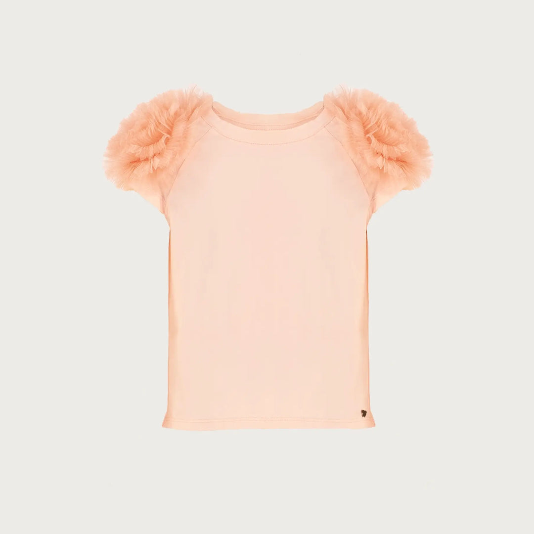 Devant Ruffle Sleeve T-Shirt