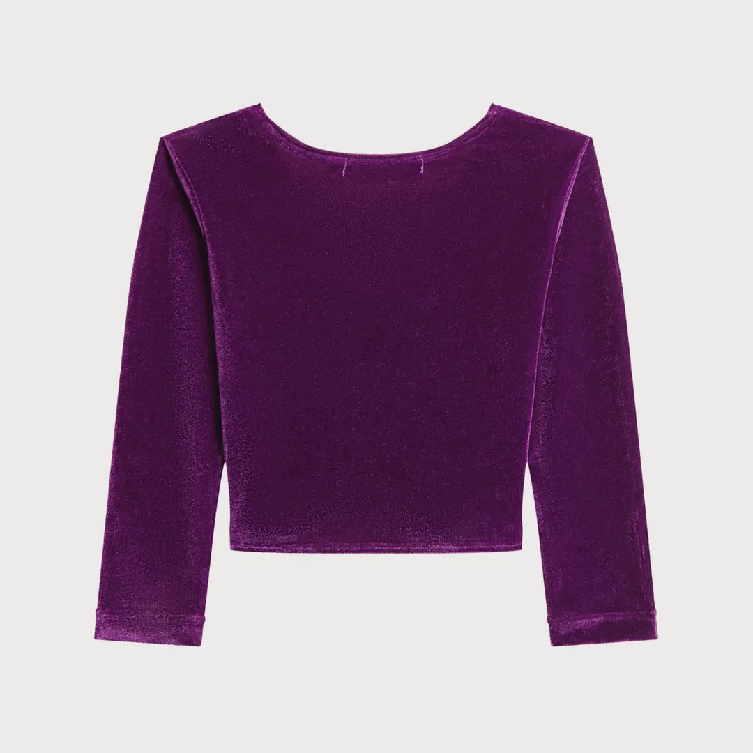 Tutulamb Purple Cardigan