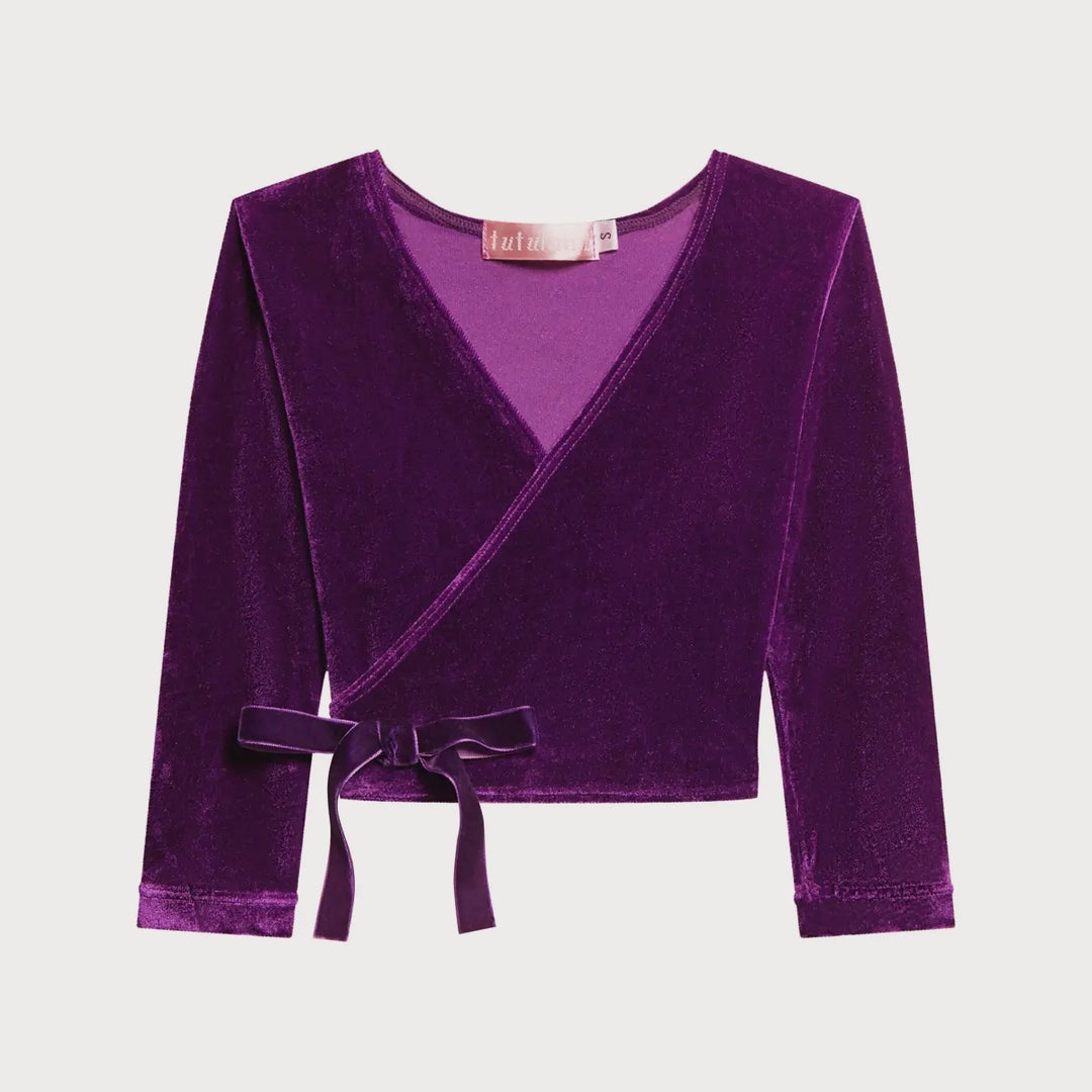 Tutulamb Purple Cardigan
