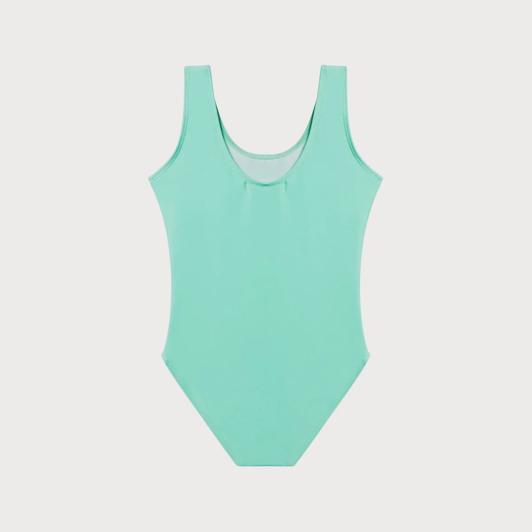 Tutulamb Scoop Neck Mint Green Girls Leotard