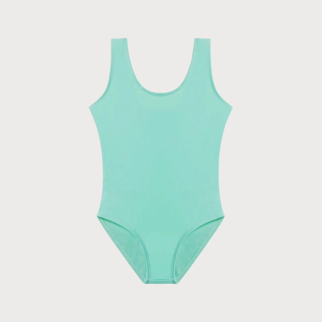 Tutulamb Scoop Neck Mint Green Girls Leotard