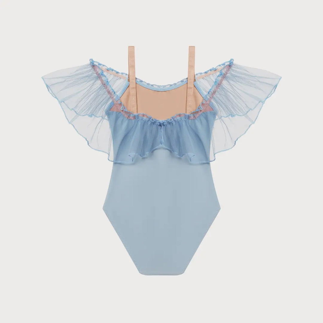 Tutulamb Waltz Bluebell Girls Off-Shoulder Leotard