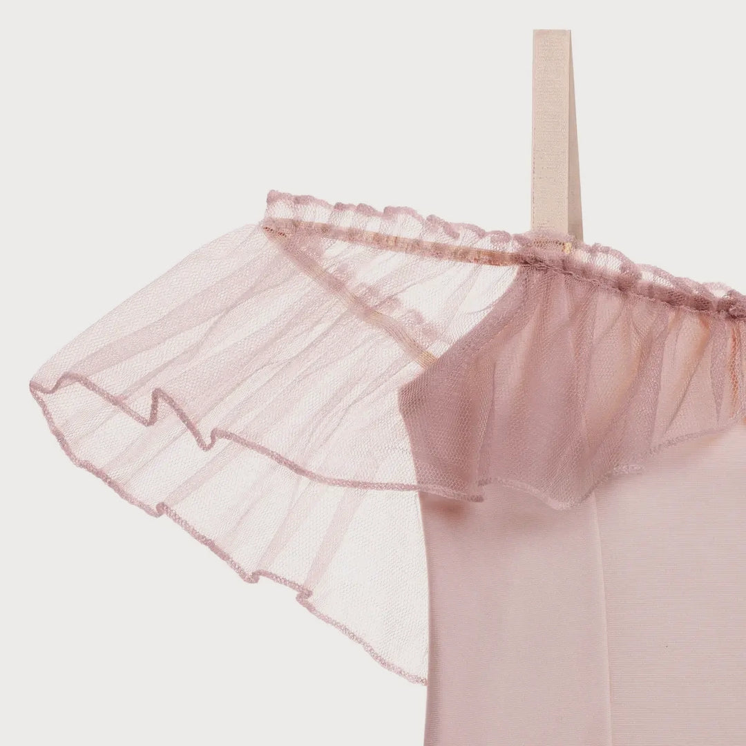 Tutulamb Waltz Tea Rose Girls Off-Shoulder  Leotard
