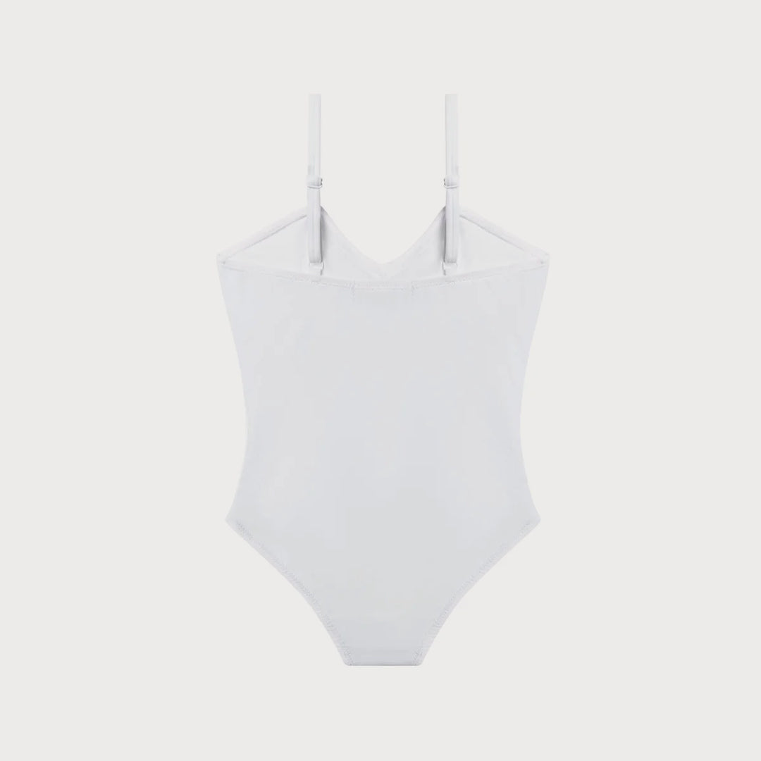 Tutulamb Snowflake White Girls Signature Leotard